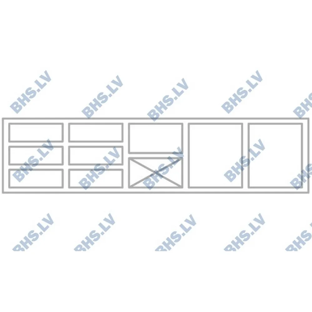 Compteur de refroidissement P446 2130 mm (BHS-FP0-E446-213/70/90)