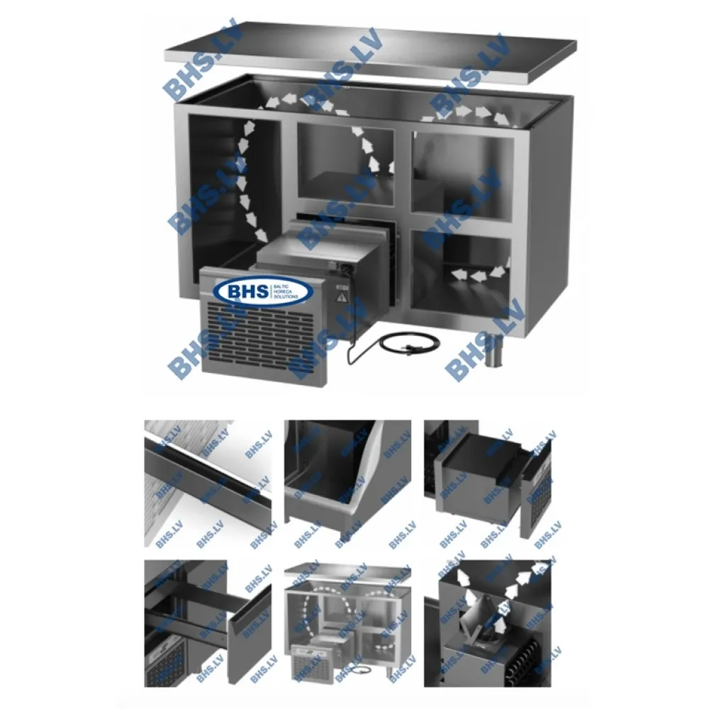 Table de Frigo M121 940 mm (BHS-FP0-N121-94/70/90)
