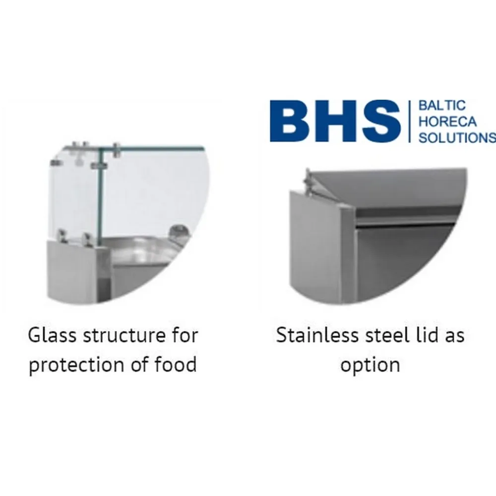 Vitrine réfrigérée 8 GN1/4 (VK33-180)