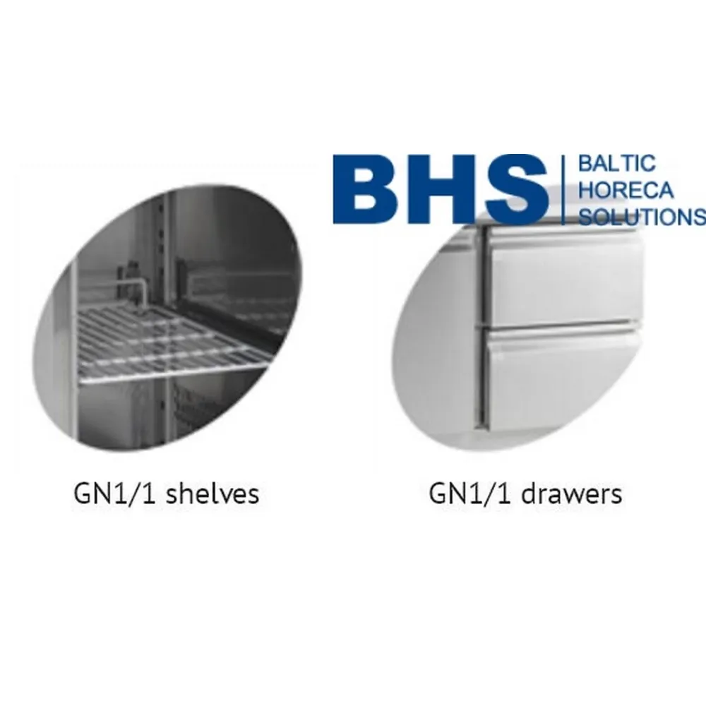 Table frigorifique avec tiroirs SA 900 mm (SA912)