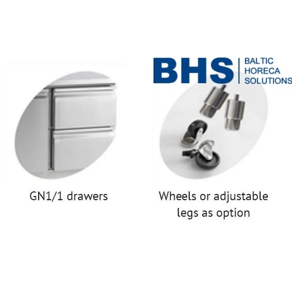 Réfrigérateur-table pour navires SA 900 mm (SA914-60Hz)