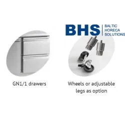 Réfrigérateur-table pour navires SA 900 mm