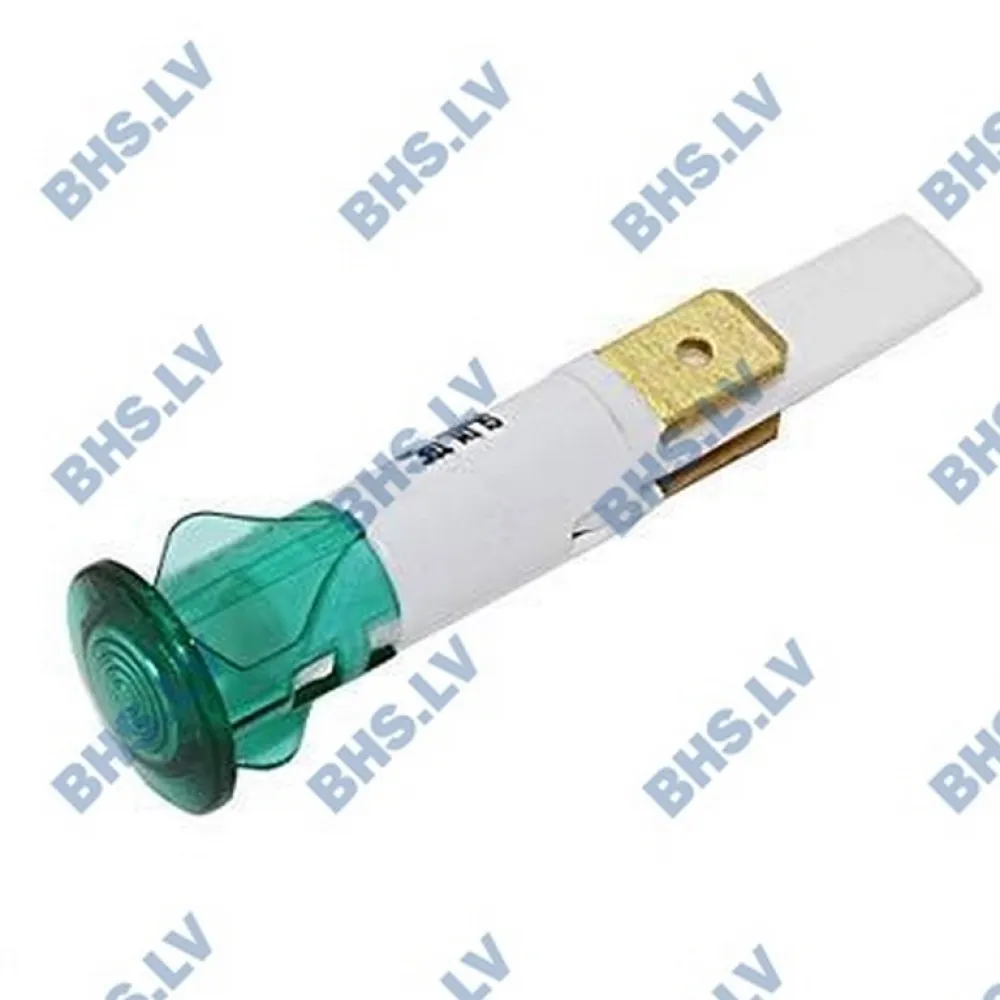 INDICATOR LIGHT GREEN 230V ø 13.5 mm (L3221032)
