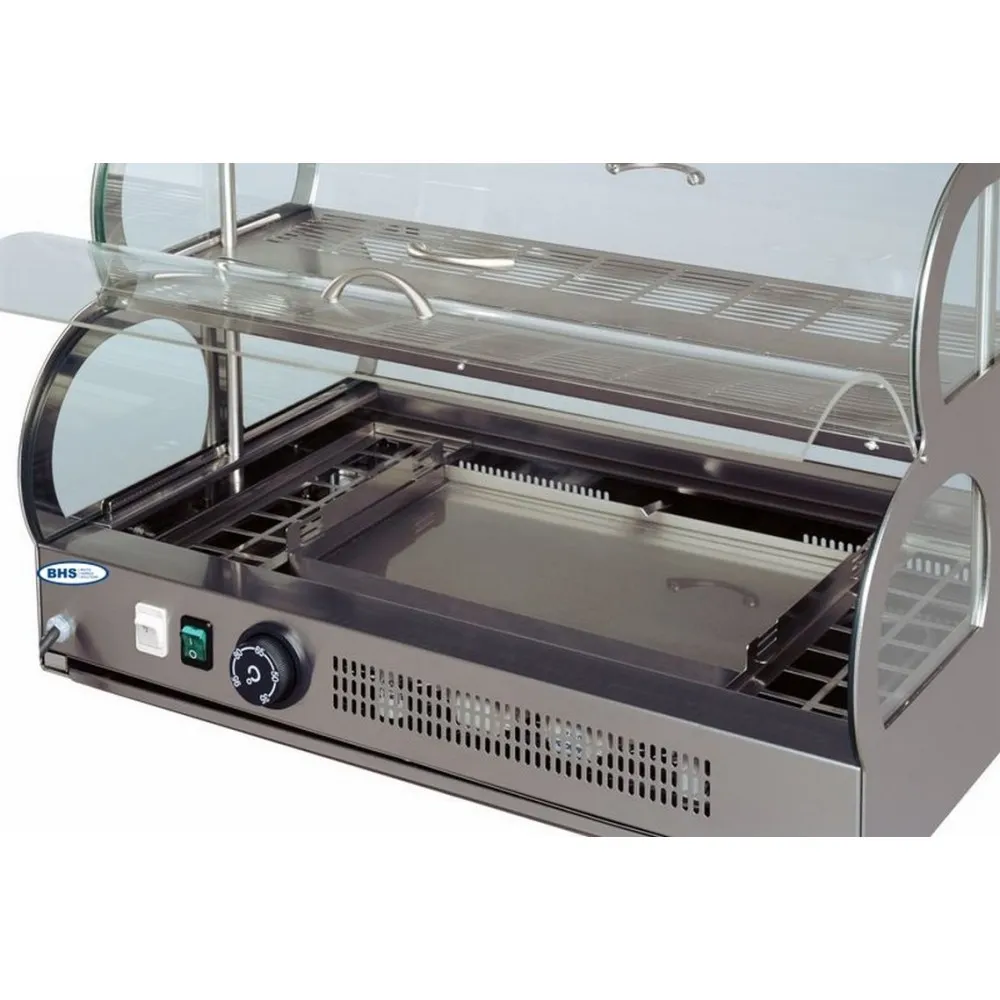 Vitrine chaude HOT SPOT Inox (1060110)