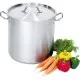 High stockpot with lid 25.7 liters (011342)