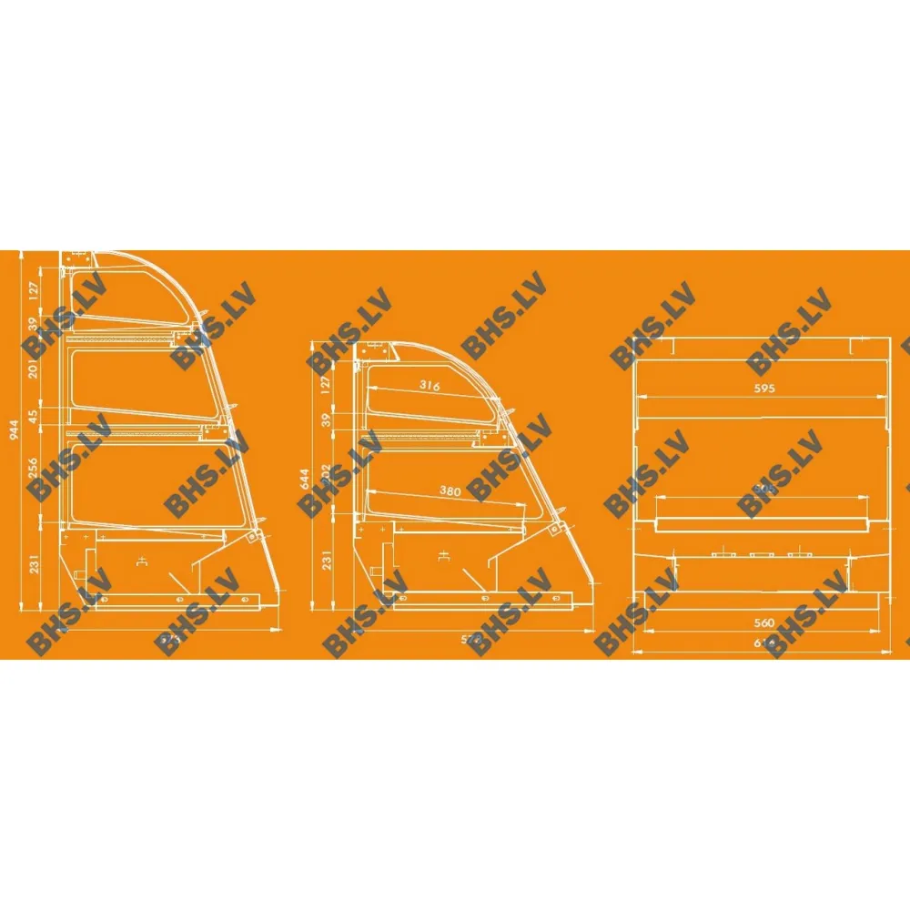 Vitrine chauffante KENTUCKY HOT 1S libre service (1132150)