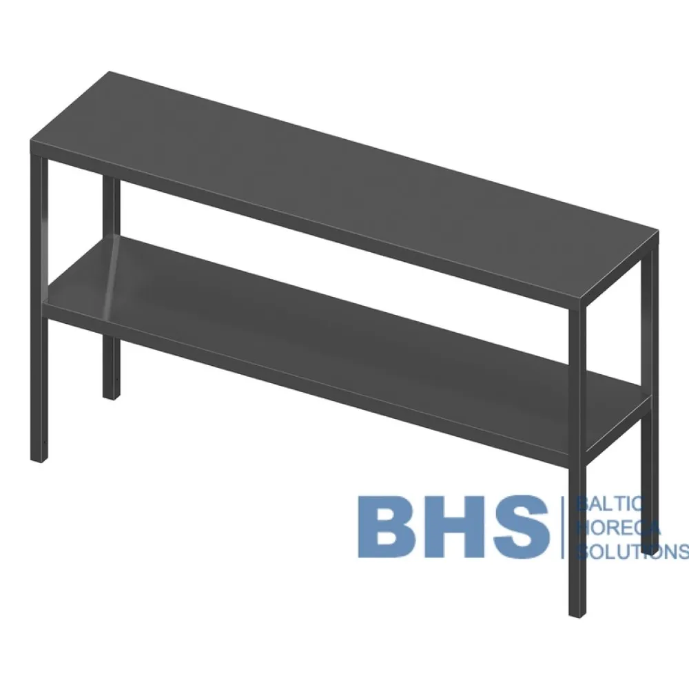 Etagère supérieure pour table double 600 (BHS-LPL2-60-30-70)
