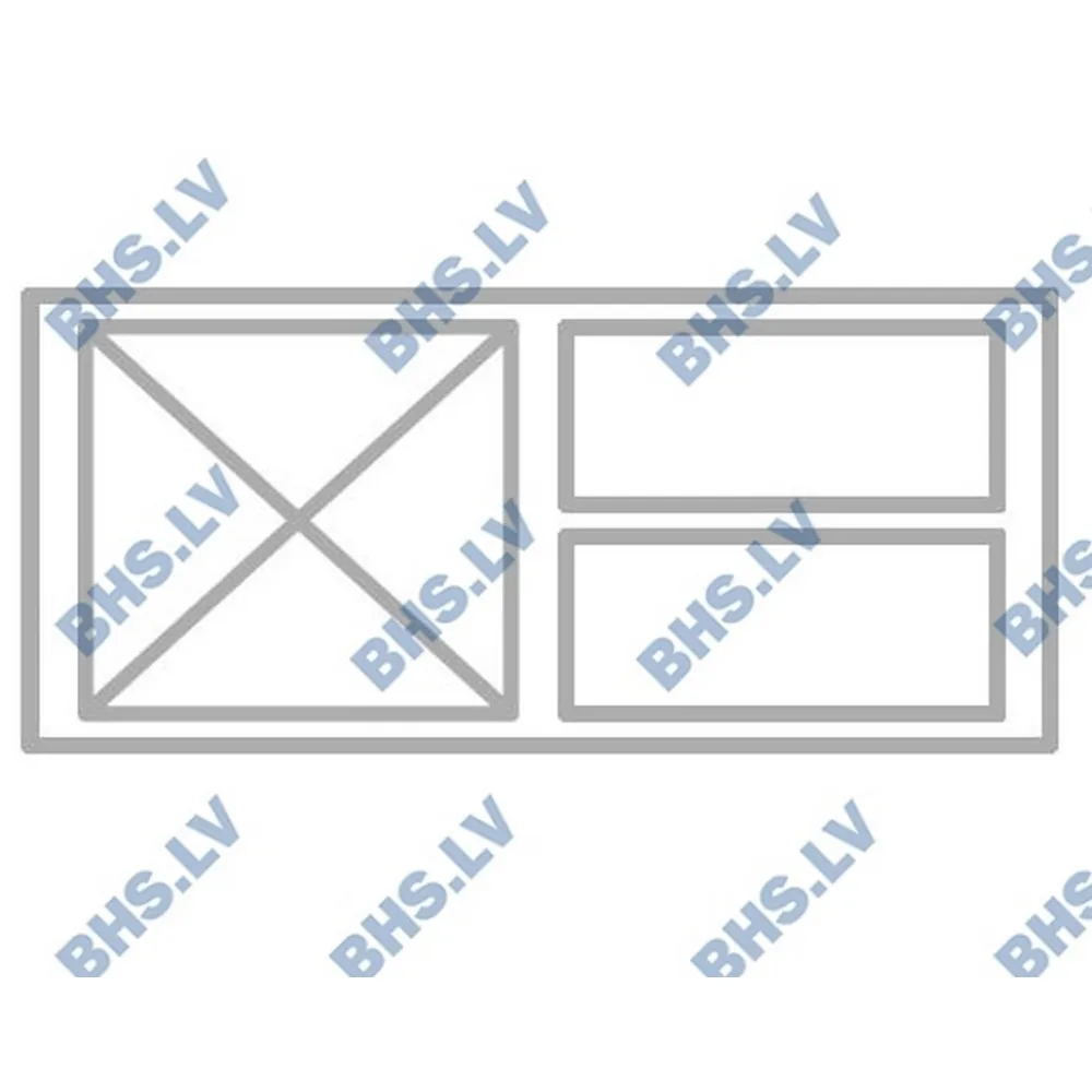 Compteur de refroidissement bas 900 mm P125 (BHS-FP0-N125-94/70/65)