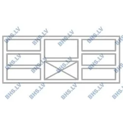 Comptoir de congélation avec mécanisme de levage M222 1500 mm