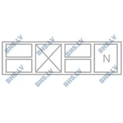 Compteur de refroidissement bas avec tiroir neutre 1600 mm P226