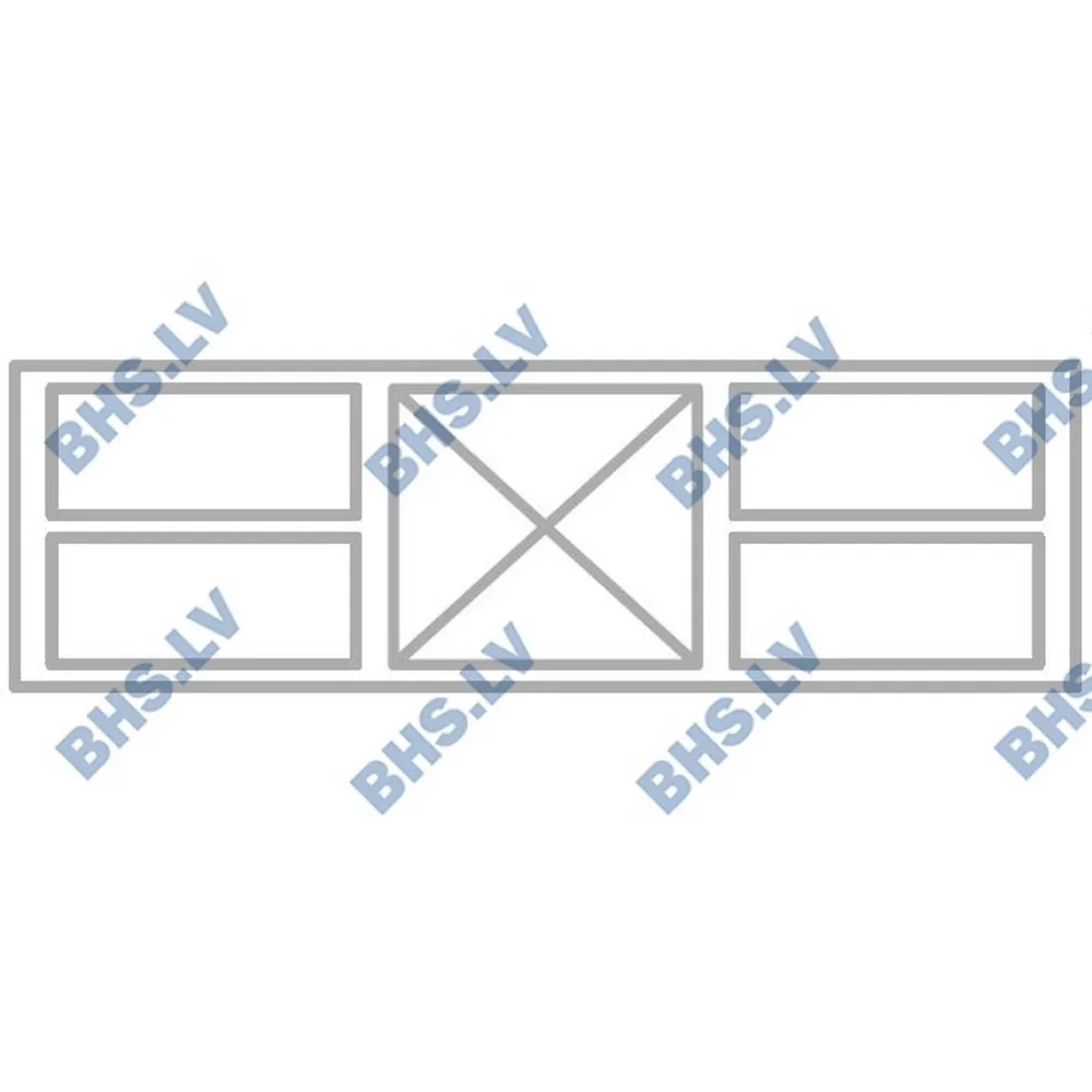 Compteur de refroidissement bas 1300 mm P226 (BHS-FP0-E226-130/70/65)
