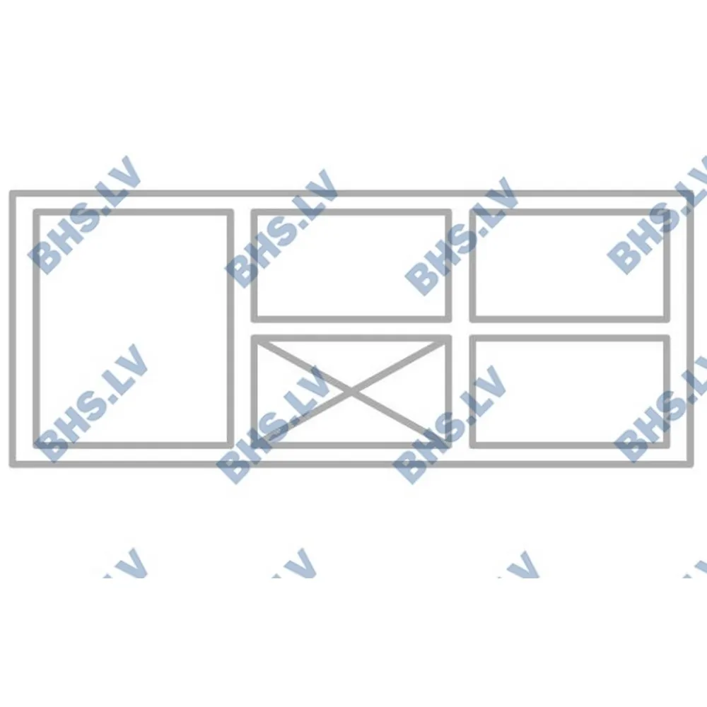 Comptoir de congélation avec plateau en granite M230 1300 mm (BHS-FM0-N230-130/70/90)