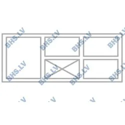 Comptoir de congélation avec plateau en granite M230 1300 mm