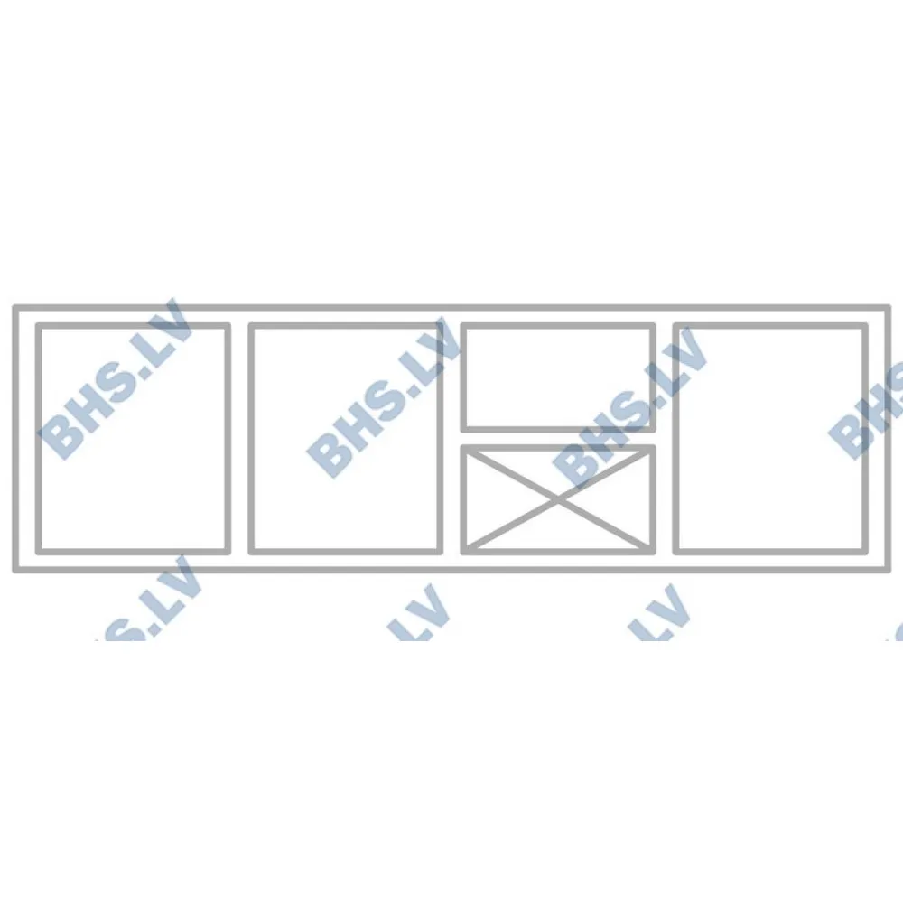 Table réfrigérée pour plateaux de cuisson P307 (BHS-FP0-E307-196/70/90)