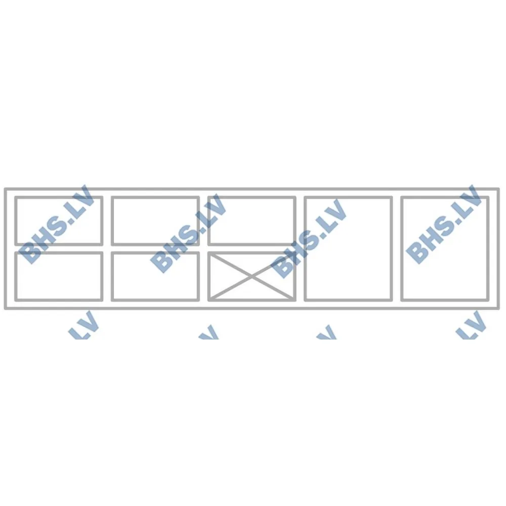 Saladette сounter P436 2130 mm (FS0-E436-213/70/90)