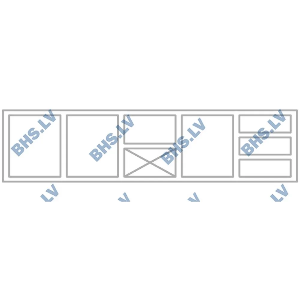 Saladette сounter P443 2130 mm (FS0-E443-213/70/90)