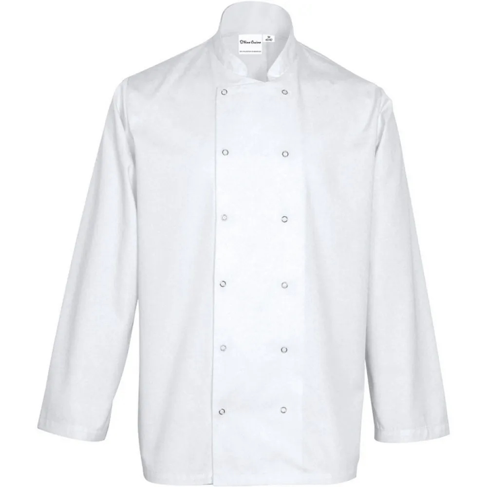 Chefs jacket long sleeve S white (634052)