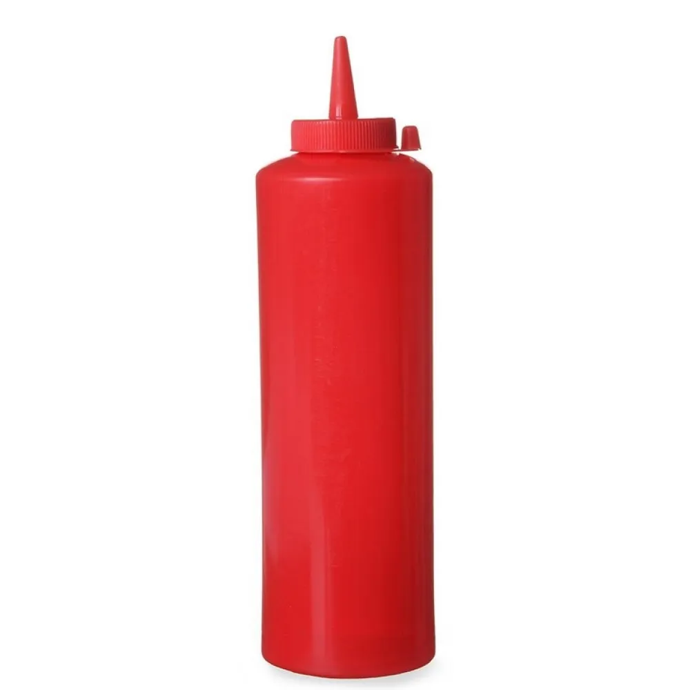 Bouteille doseuse pour sauces 700 ml, rouge (N557914)