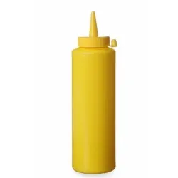 Bouteille doseuse pour sauces 350 ml, jaune