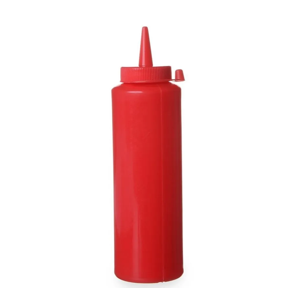 Bouteille doseuse pour sauces 350 ml, rouge (N557815)