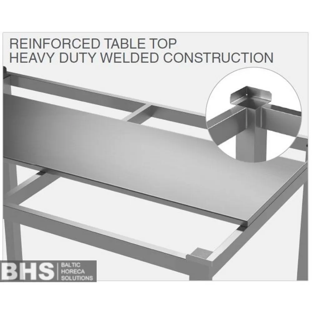 Table for cutting board with frame 1600 (BHS-MP3-WRX-160/70/90)