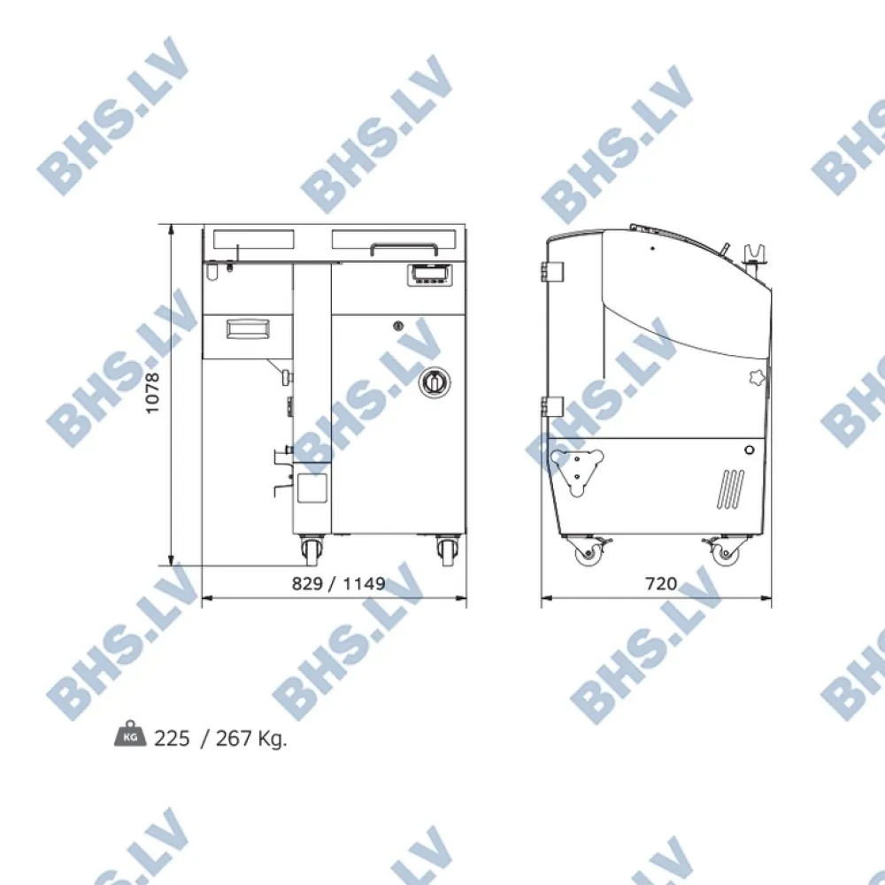 Trancheuse à pain MG-SA50