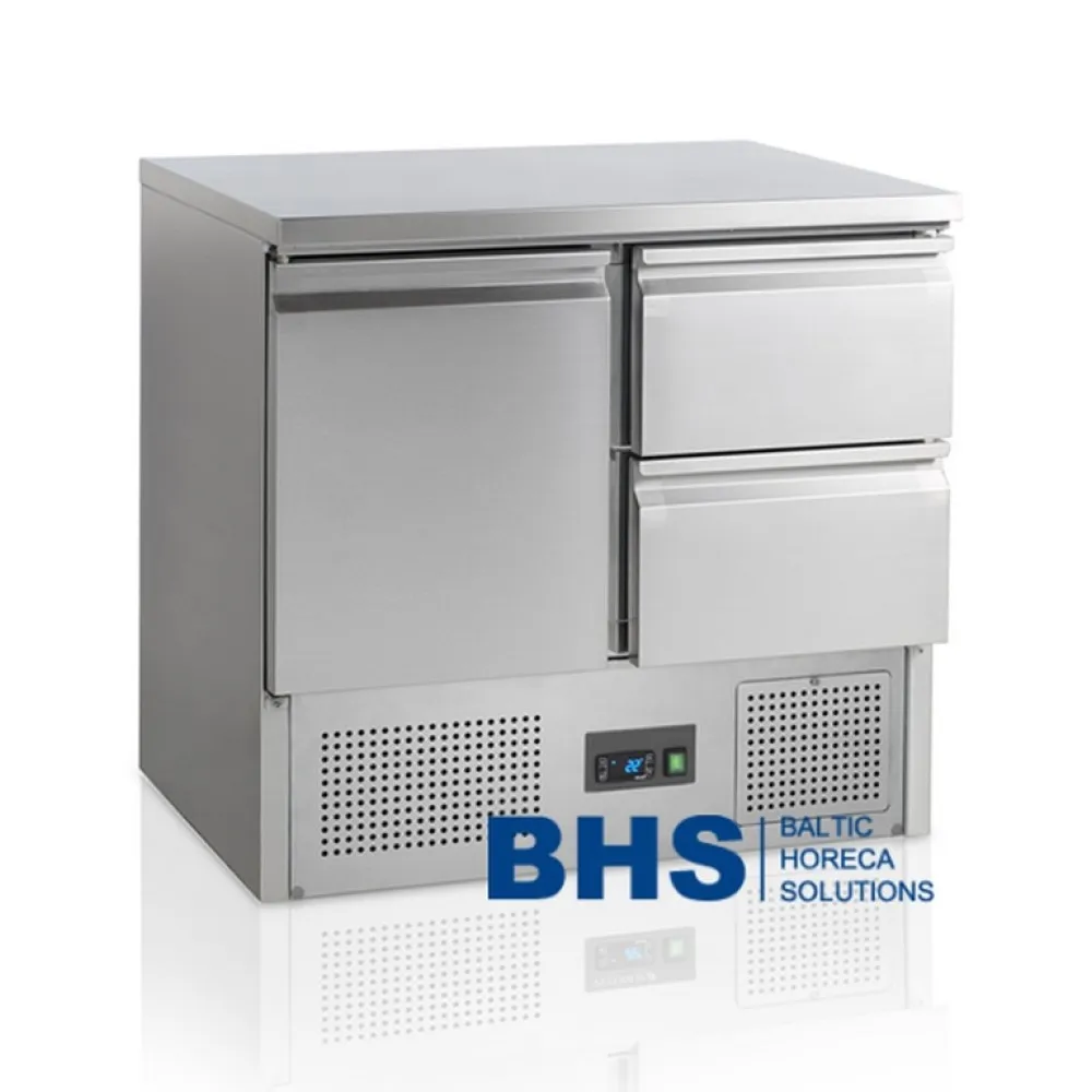 Table frigorifique avec tiroirs SA 900 mm (SA912)