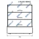 Vitrine chauffante ADDA HOT GN2 libre service (1191110D)