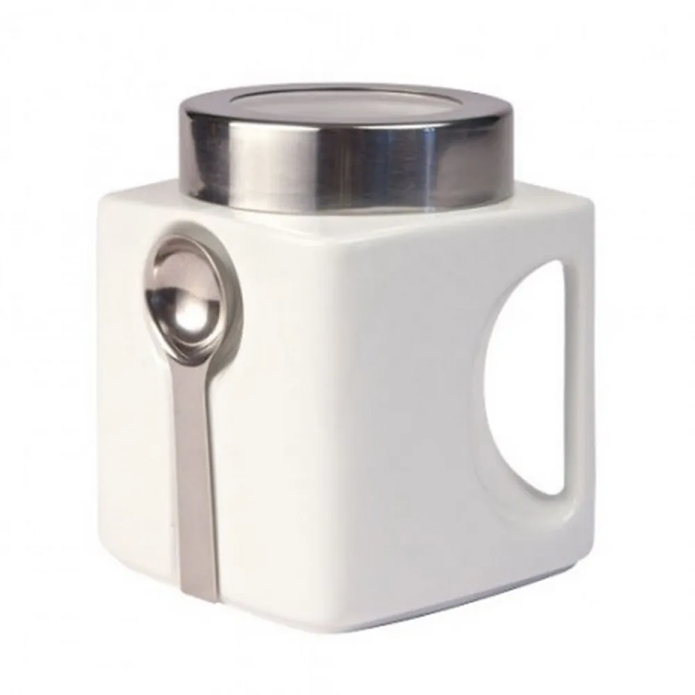 Box for tea with a handle and a spoon 750 g (M48750)