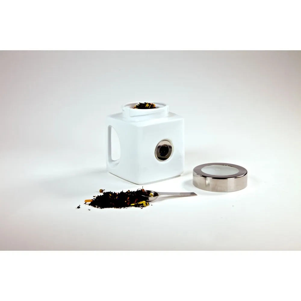 Box for tea with a handle and a spoon 750 g (M48750)