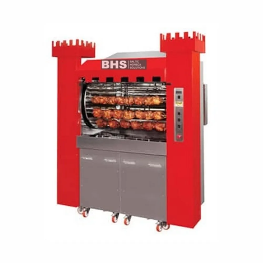 Gril à poulet au feu de bois 72P-TORRE combinato