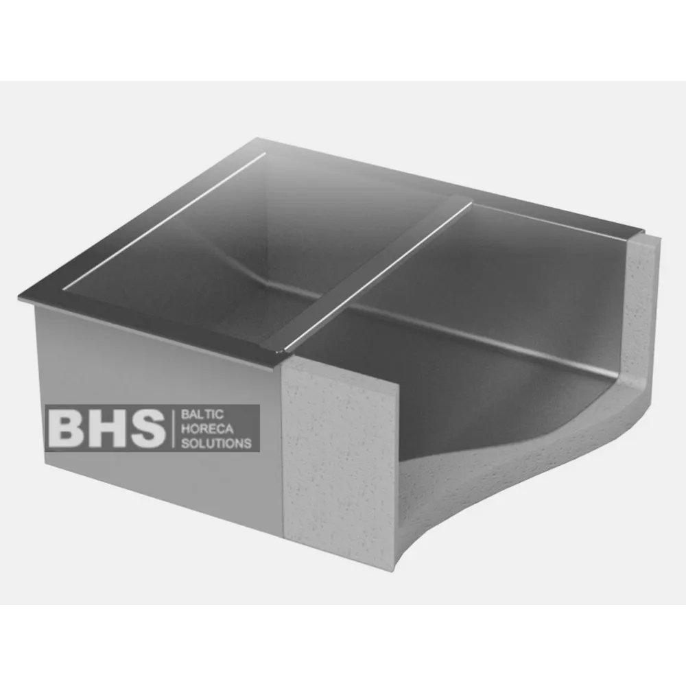 Bassin froid 2 GN1 / 1 740 mm (UCG2-77/60/67)