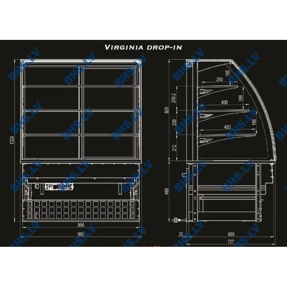 VIRGINIA HOT - Drop in (123114H110)