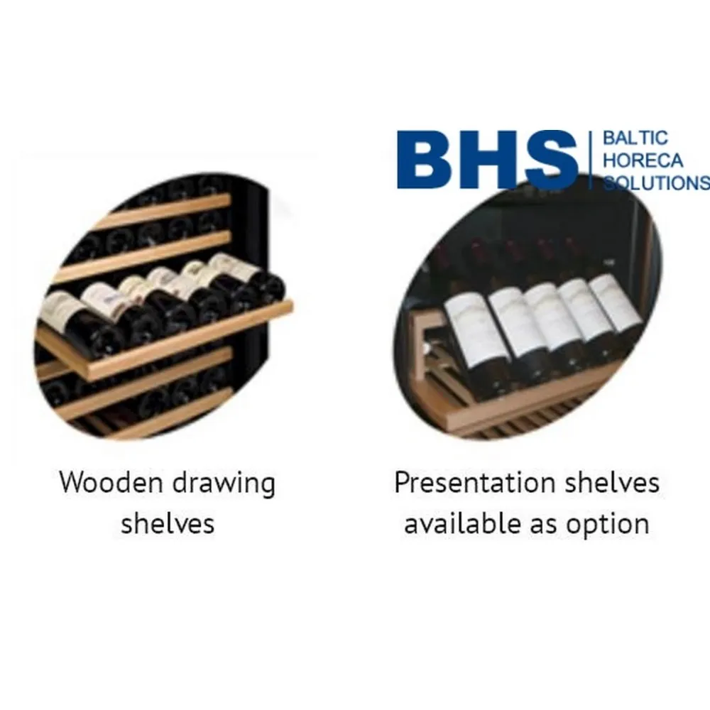 Cave à vin 350 liter - 2 zones SS (TFW400-2S)