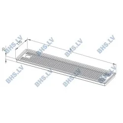Drenāžas paliktnis bāram 700