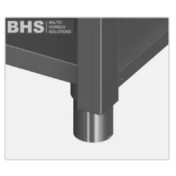 Nerūsējošā tērauda regulējamas kājas