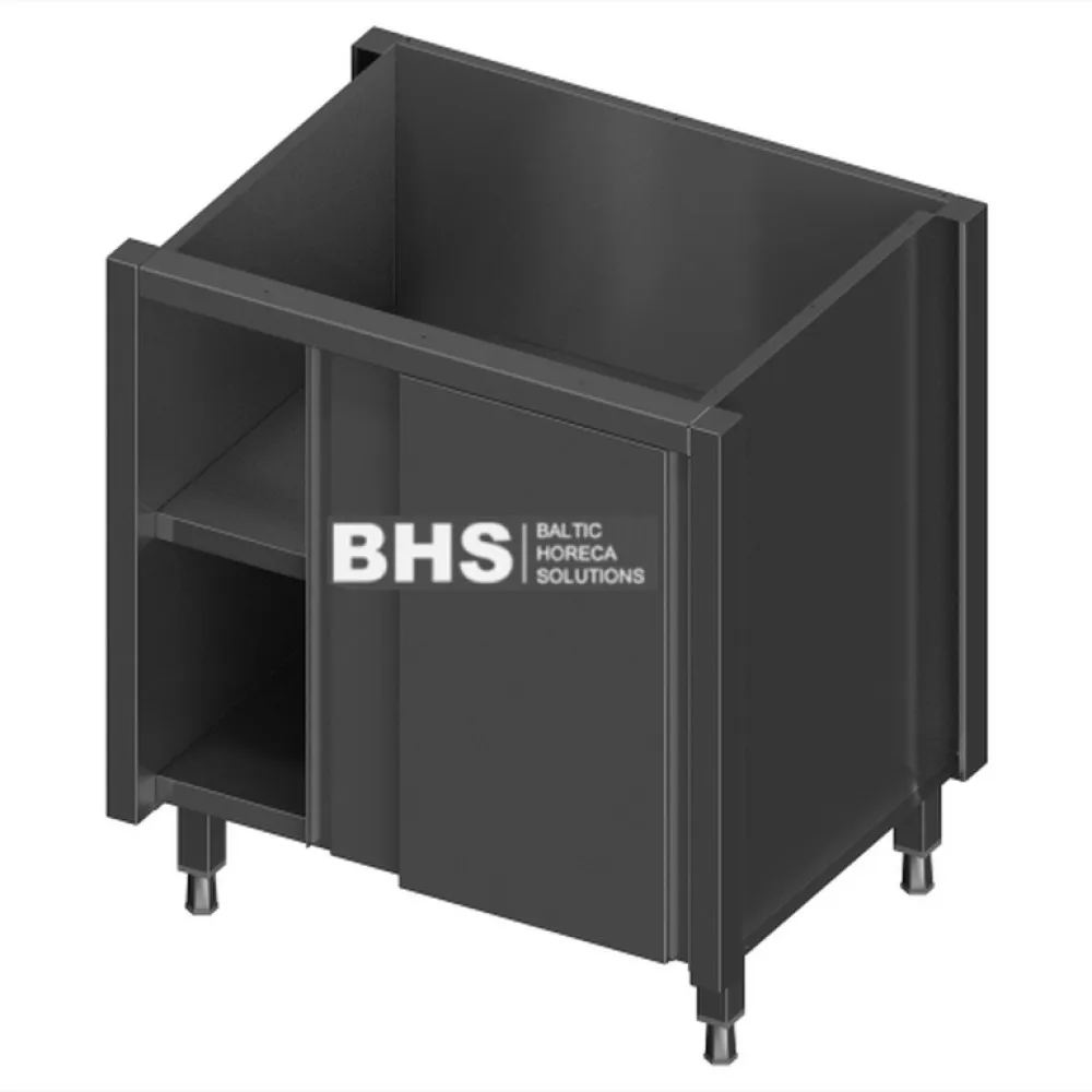 Moduļu plaukts ar regulējamu plauktu un bīdāmām durvīm 1400 (Z-HO-SLIDE-140/63/86)