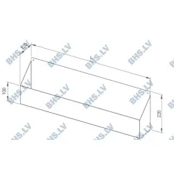 Pudeļu plaukts montējams 500