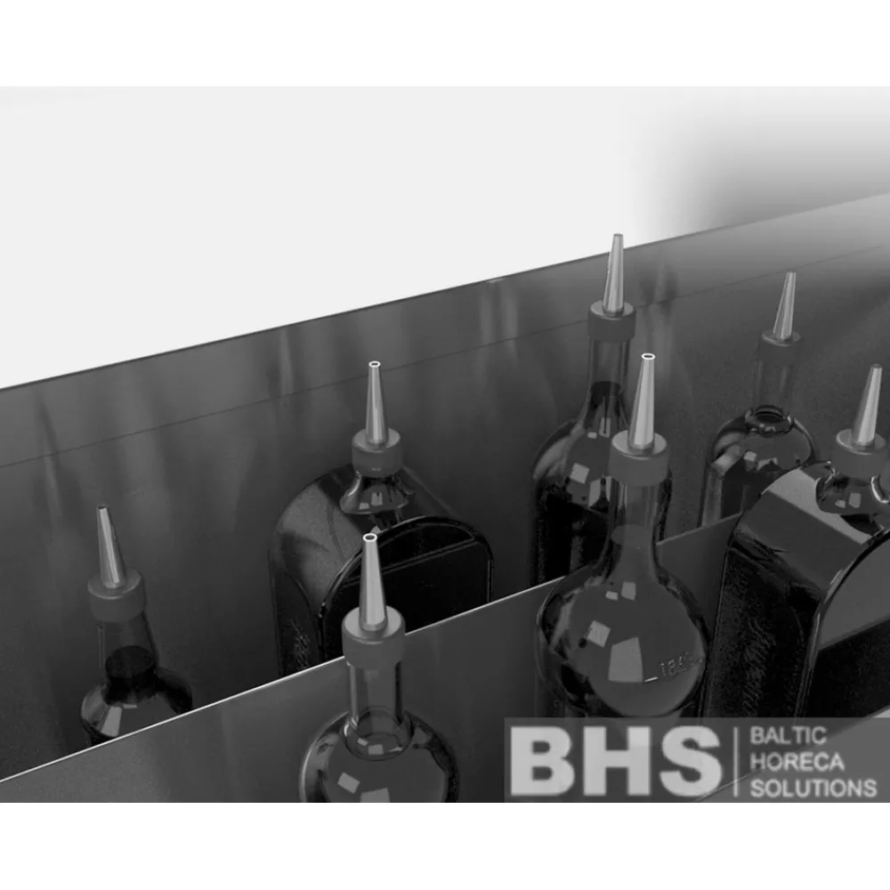 Dubultais pudeļu plaukts montējams 700 (Z-MSR2-70/24/22)