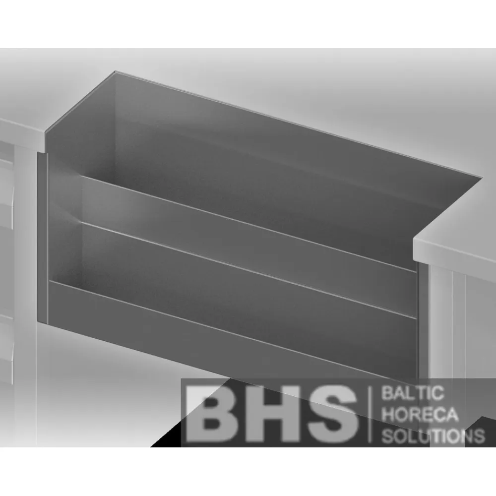 Dubultais pudeļu plaukts metināts 900 (Z-WSR2-90/24/34)