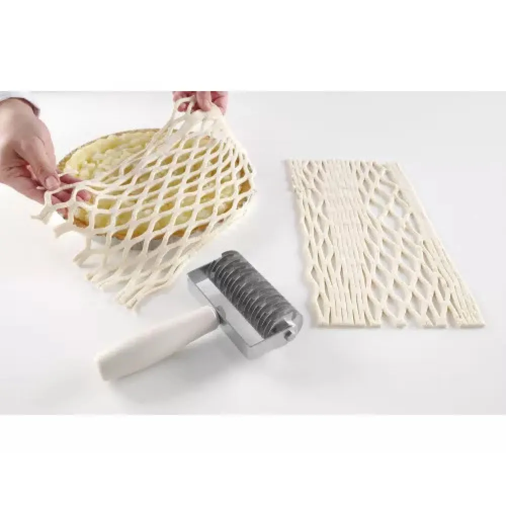 Couteau à pâte – motif en treillis 135×200 mm (515129)