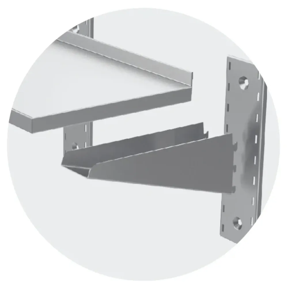 Supports muraux LSI3 (2 pcs.) (LSI-00.03)