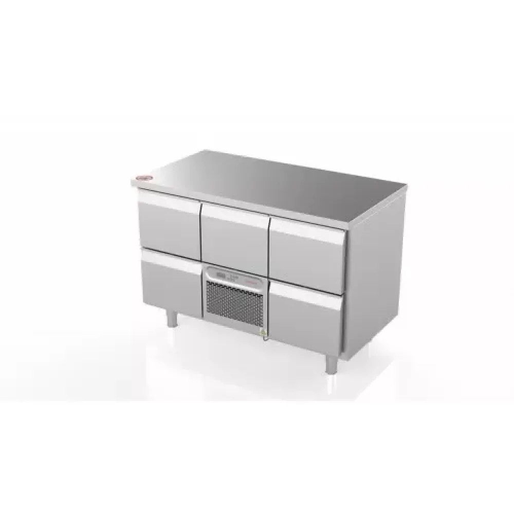 Table réfrigérée avec mécanisme de levage P212 1500 mm (FPR-E212-150/70/90)