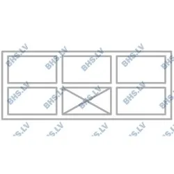 Comptoir saladette P212 1300 mm