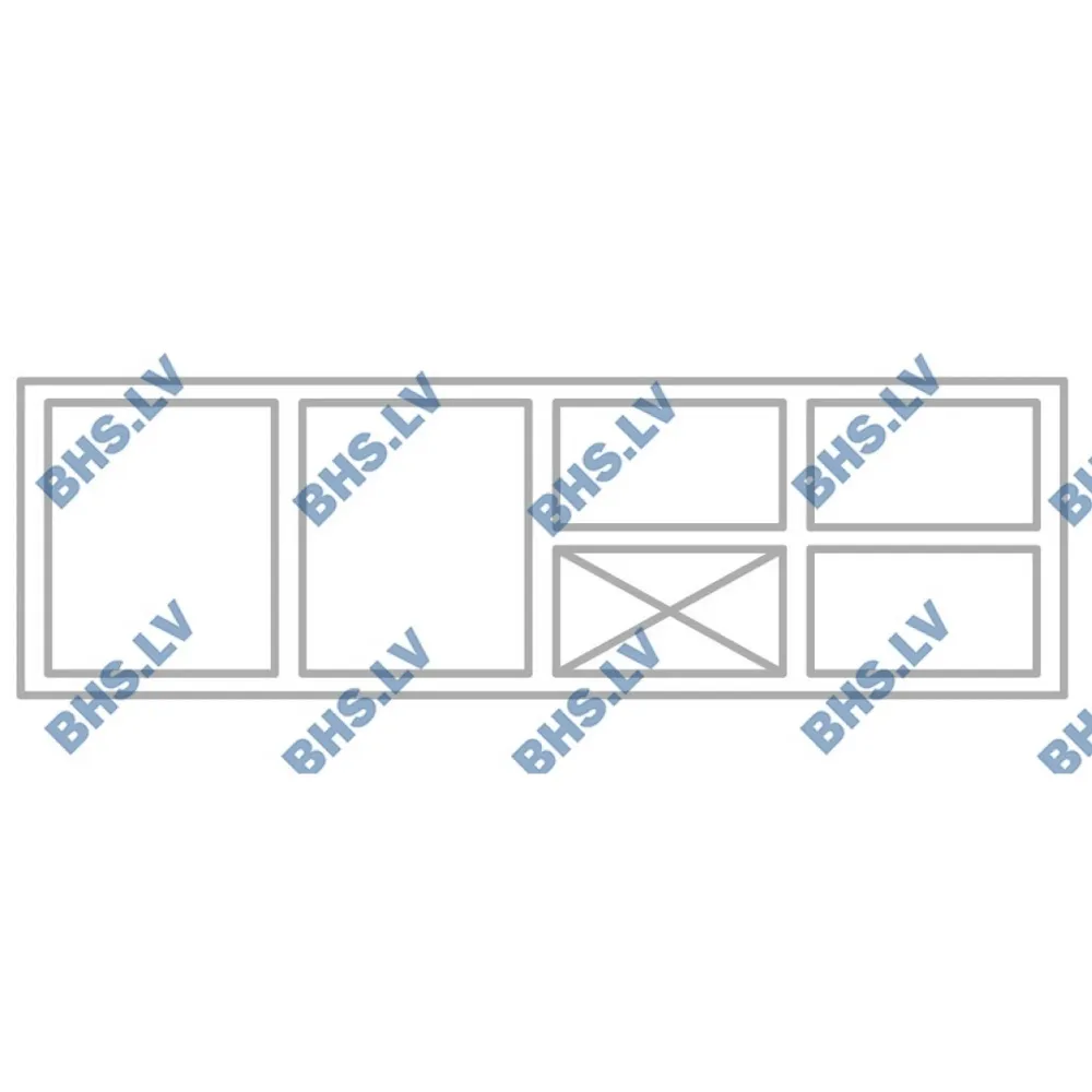Saladette сounter P332 1720 mm (FS0-E332-172/70/90)