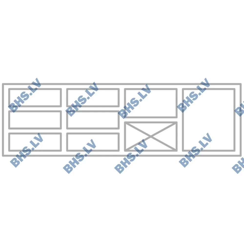 Saladette сounter P345 1720 mm (FS0-E345-172/70/90)