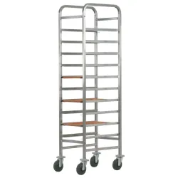 Chariot renforcé pour 10 plateaux
