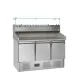 Pizza table with refrigerating display PT1365 (PT1365+GVC33-140)