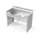 Table avec piscine et grille 1500 (DV1-PSA-150/60/90)