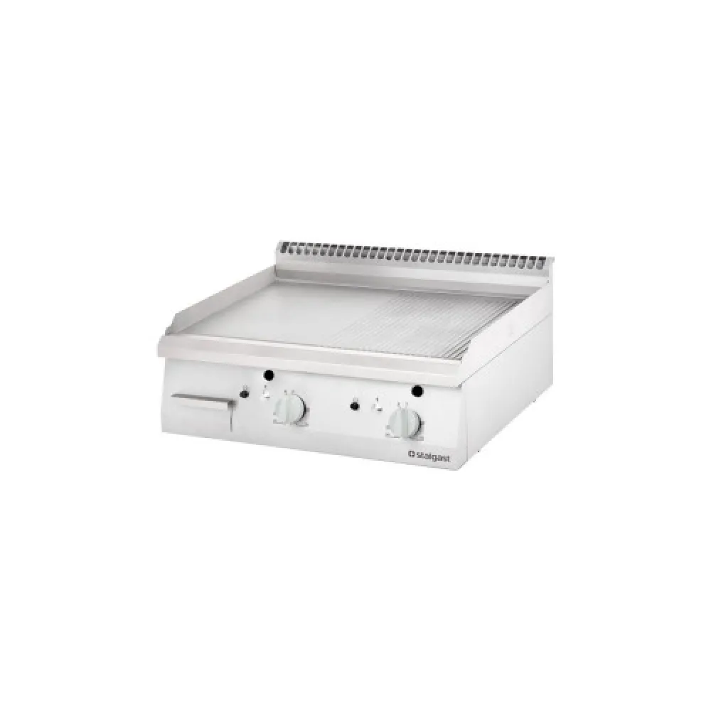Electric grill ribbed 8.1 kW  chromed (9737200)